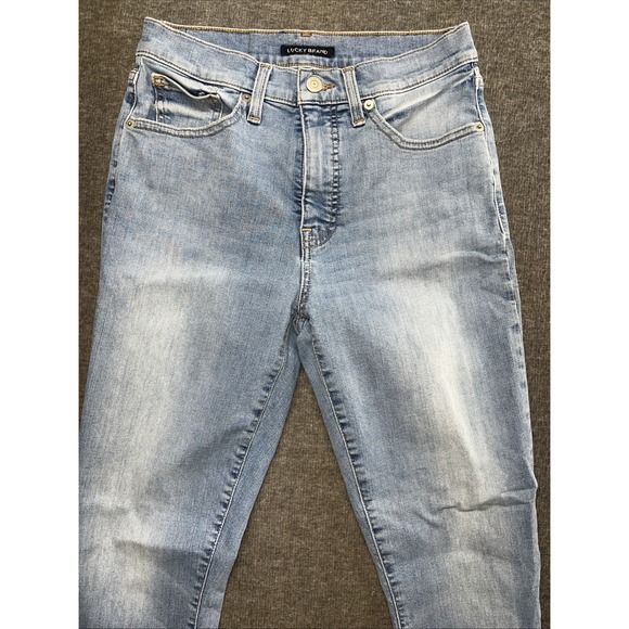 Lucky Brand Women's jeans high rise skinny Bridgette Size 8/29 - Picture 5 of 11